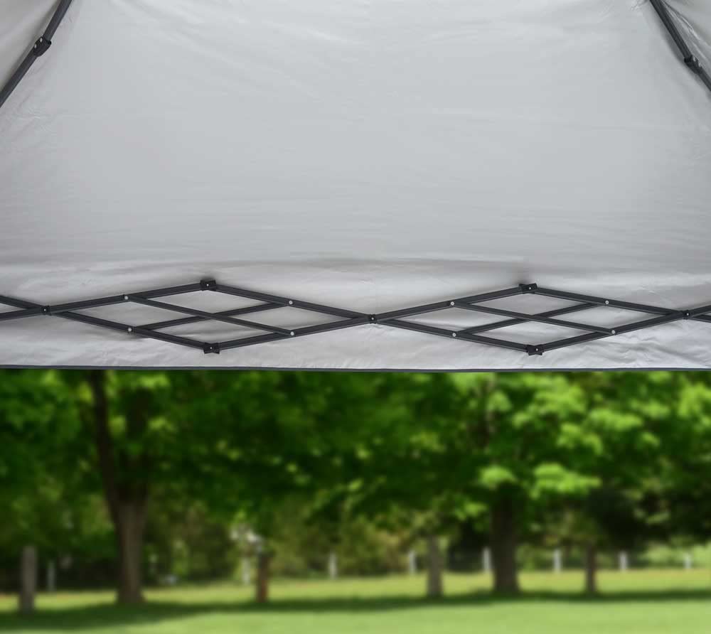 Quik Shade Summit 10 x 17-Foot Instant Canopy with Adjustable Dual Half Awnings, 170 Square Feet of Shade for 15 People - Taupe - Image 8