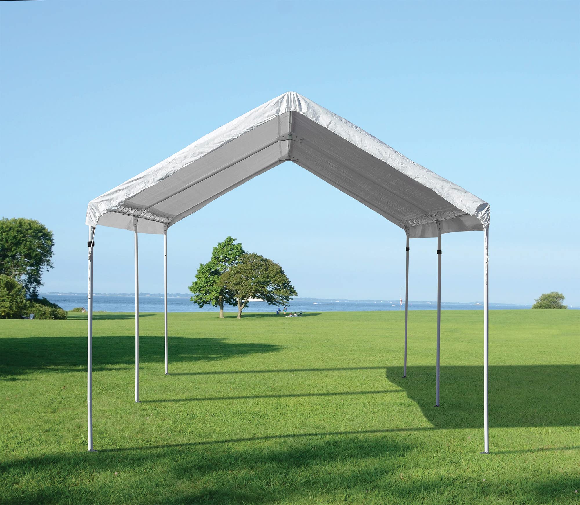 ShelterLogic 10' x 20' AccelaFrame Heavy Duty Steel Frame Quick and Easy Set-Up Canopy - Image 5