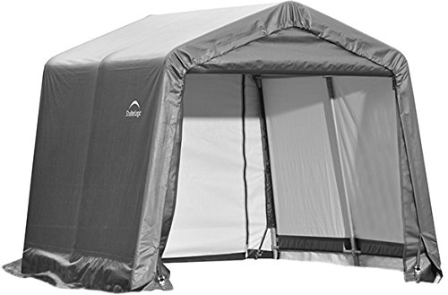 ShelterLogic 72803 Grey 10'x8'x8' Peak Style Shelter - Image 4