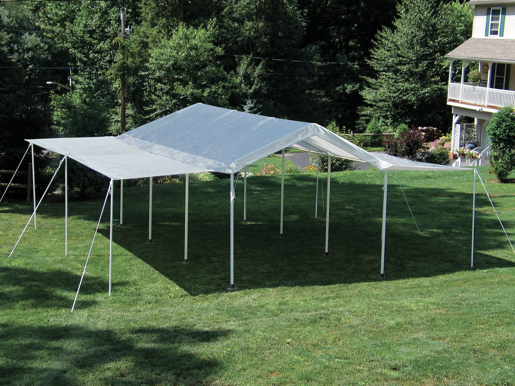 ShelterLogic MaxAP Canopy Extension Kit, White, 10 x 20 ft., 25730 - Image 3