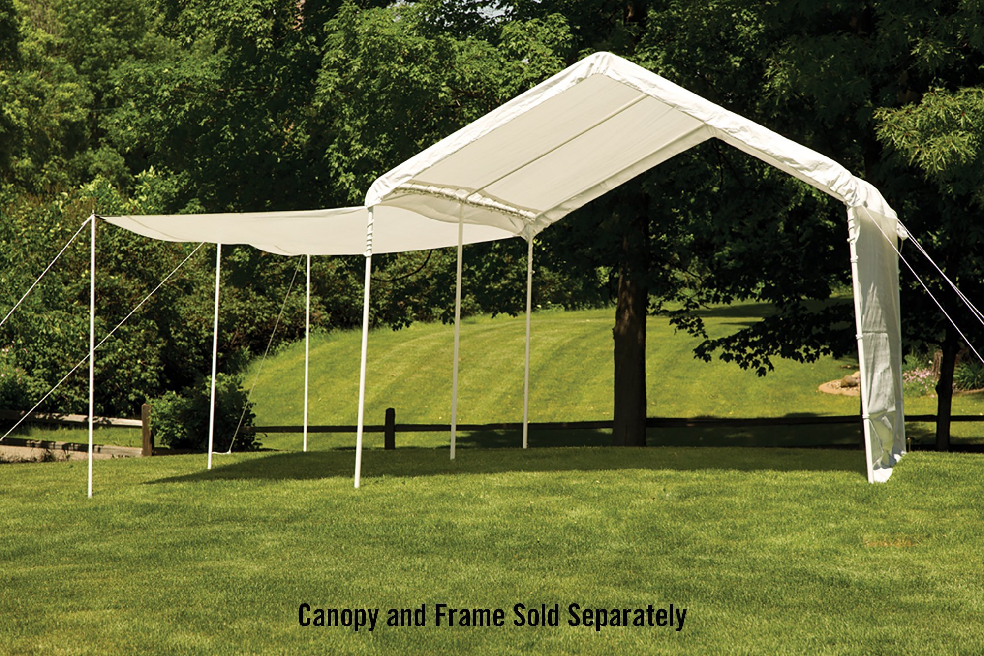 ShelterLogic MaxAP Canopy Extension Kit, White, 10 x 20 ft., 25730 - Image 6