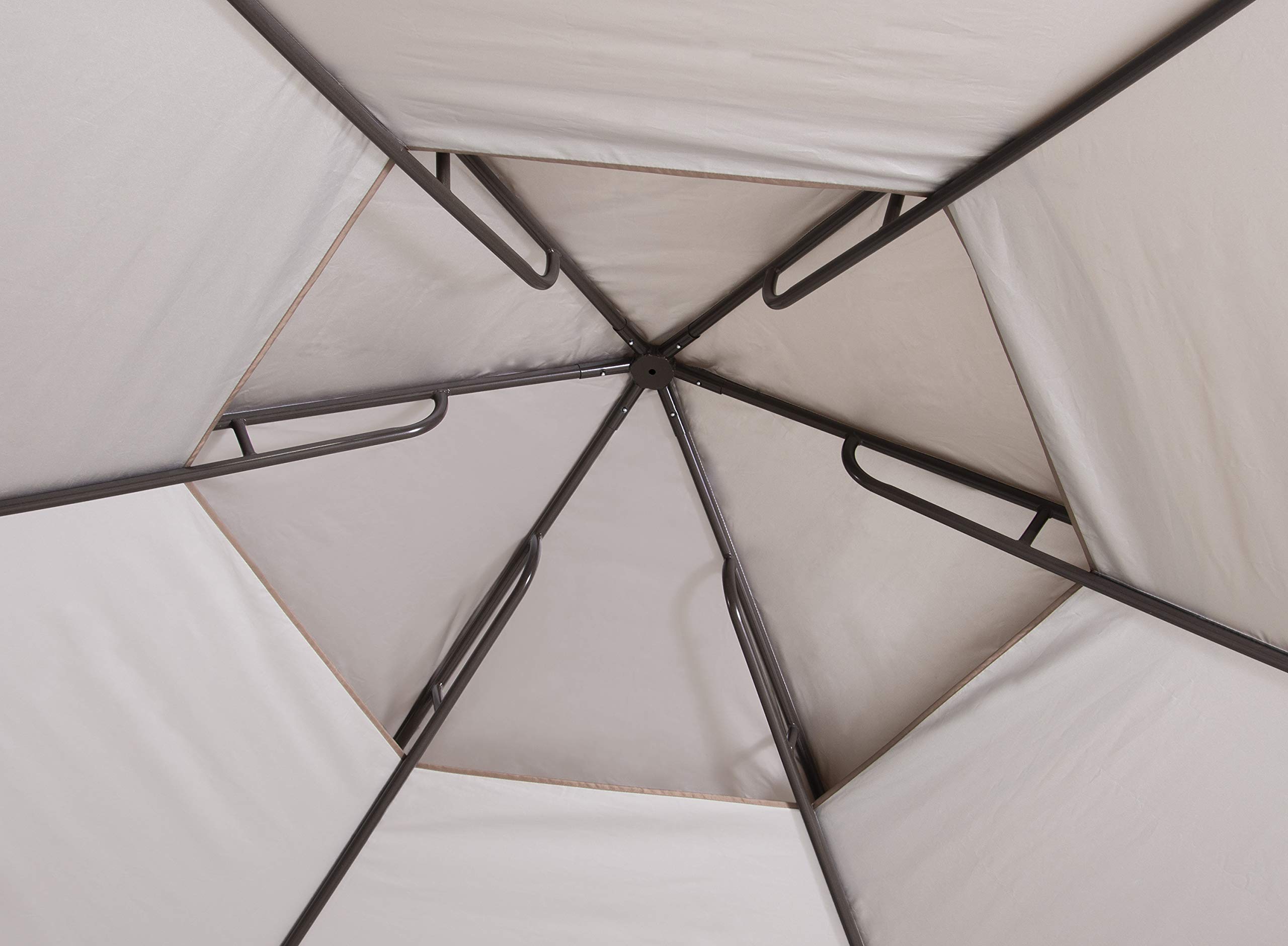 ShelterLogic Outdoor 11' x 11' Magnolia Vented Soft Top Gazebo and Screenhouse - Image 10