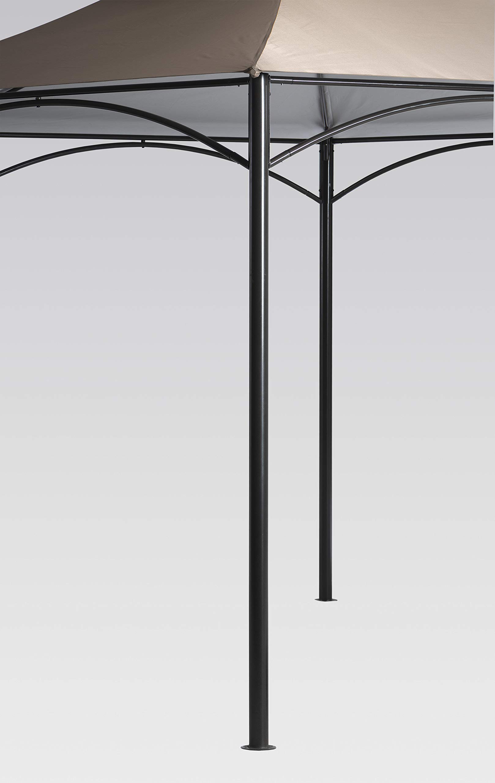 ShelterLogic Outdoor 11' x 11' Magnolia Vented Soft Top Gazebo and Screenhouse - Image 5
