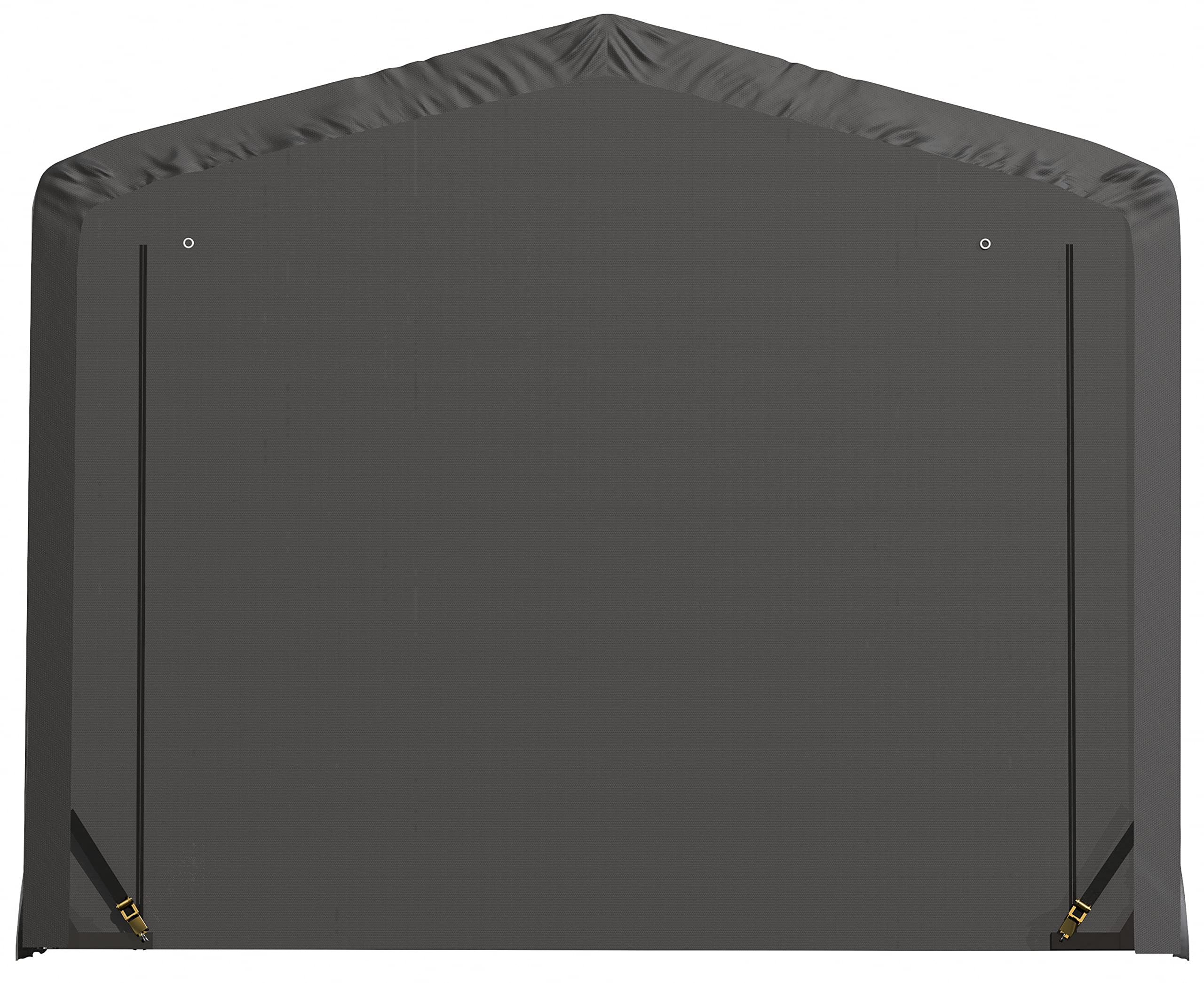 ShelterLogic ShelterTube Garage & Storage Shelter, 10' x 14' x 8' Heavy-Duty Steel Frame Wind and Snow-Load Rated Enclosure, Gray - Image 9