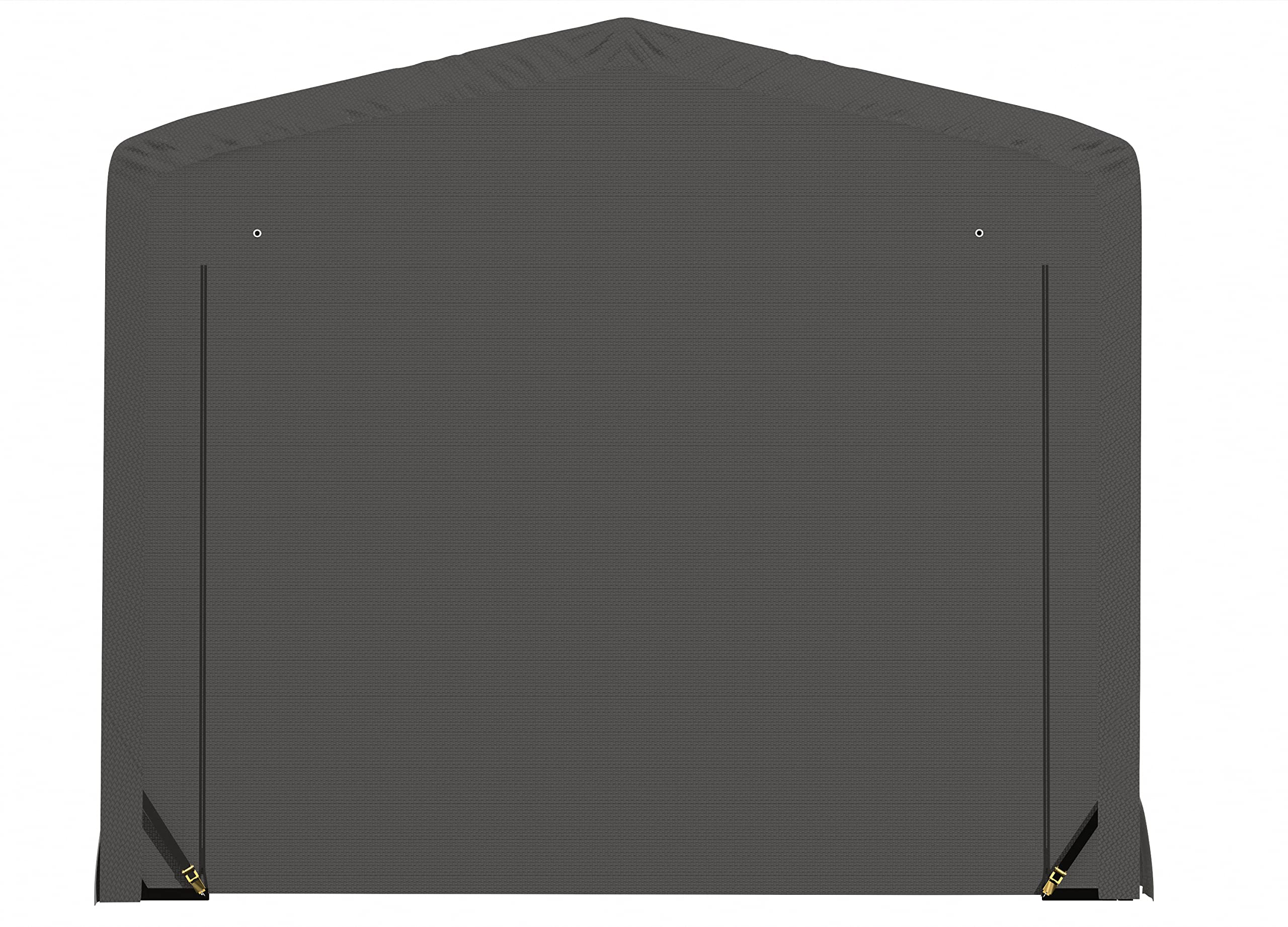 ShelterLogic ShelterTube Garage & Storage Shelter, 12' x 23' x 10' Heavy-Duty Steel Frame Wind and Snow-Load Rated Enclosure, Gray - Image 9