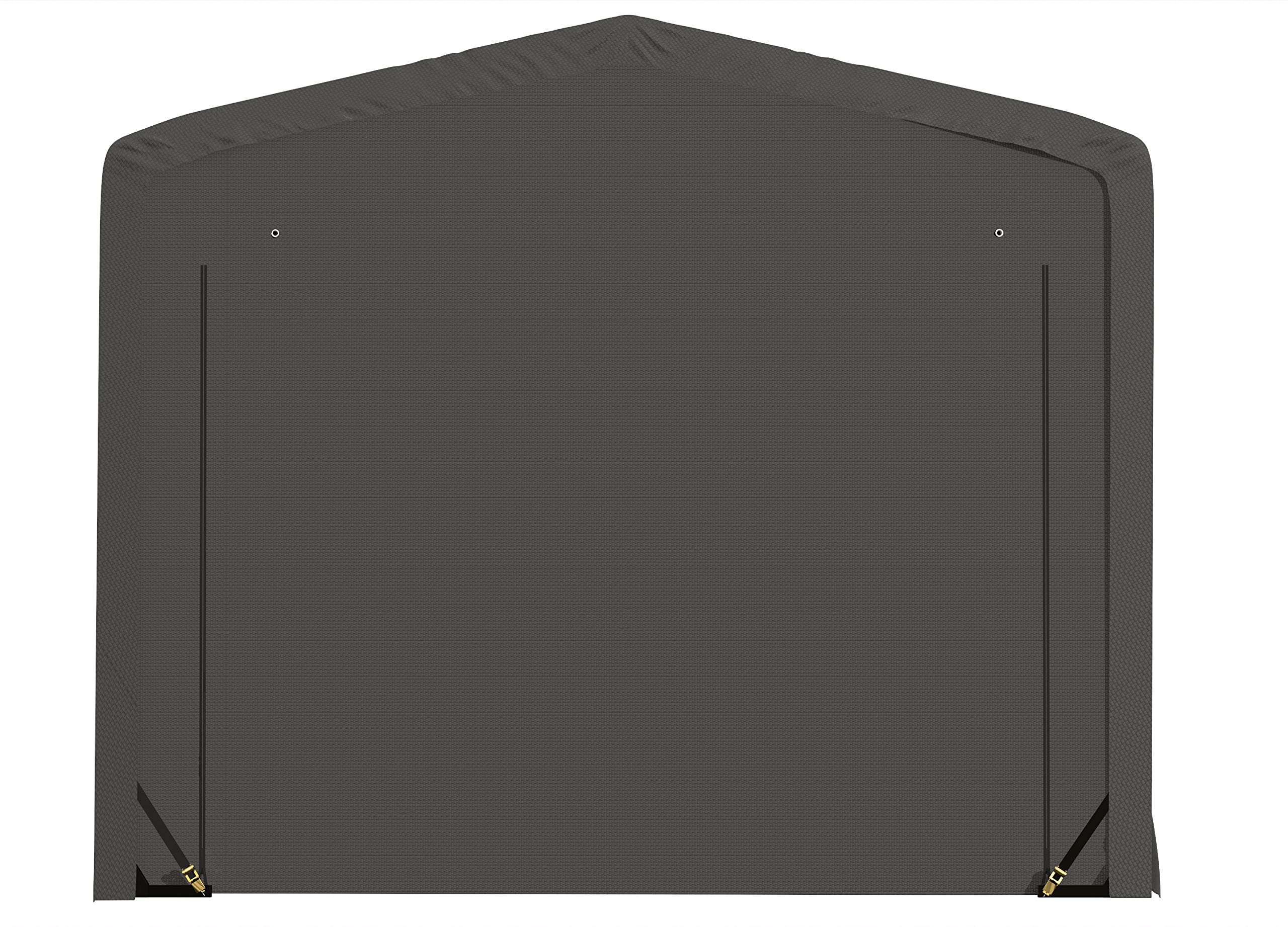 ShelterLogic ShelterTube Garage & Storage Shelter, 12' x 27' x 10' Heavy-Duty Steel Frame Wind and Snow-Load Rated Enclosure, Gray - Image 9
