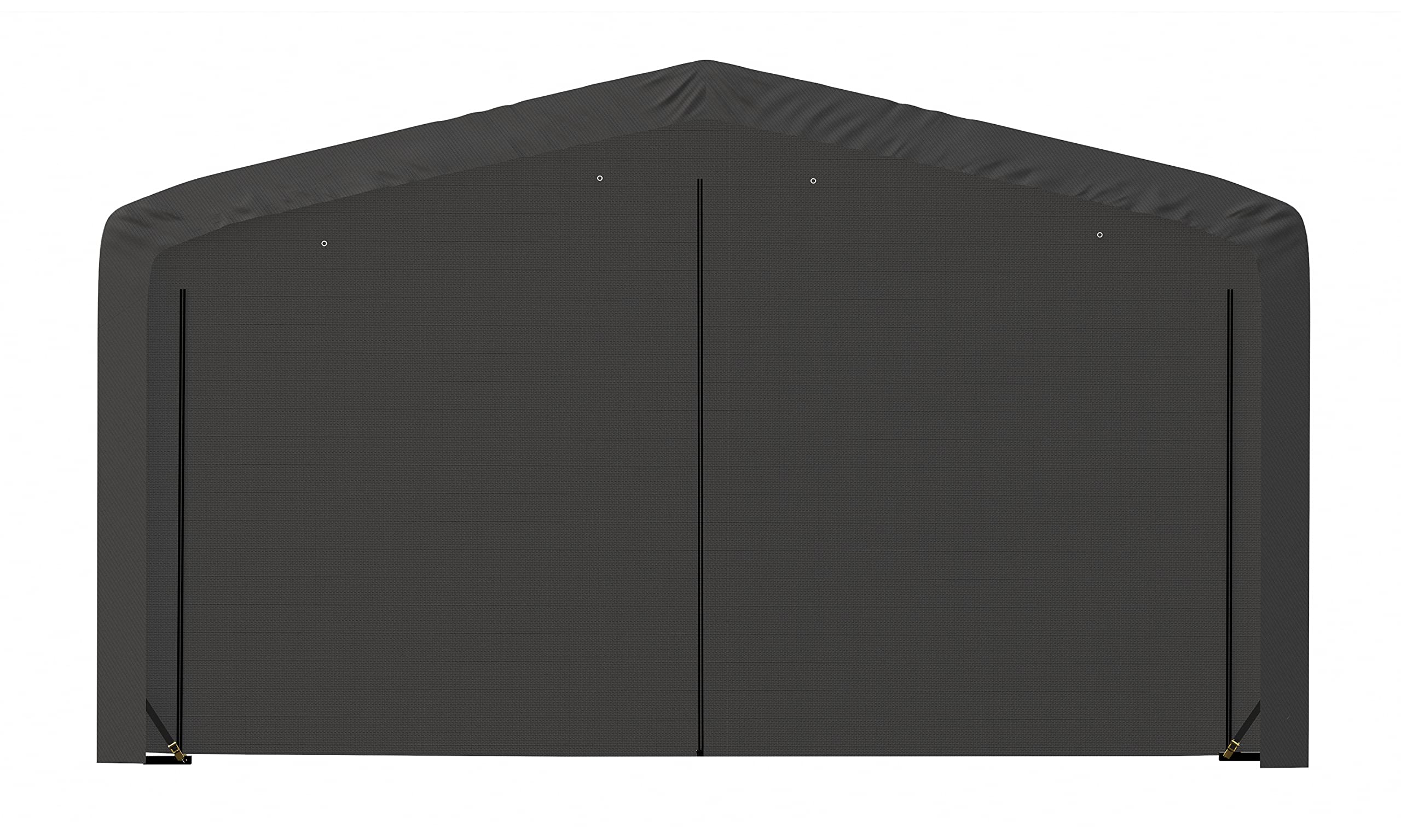 ShelterLogic ShelterTube Garage & Storage Shelter, 20' x 18' x 12' Heavy-Duty Steel Frame Wind and Snow-Load Rated Enclosure, Gray - Image 9
