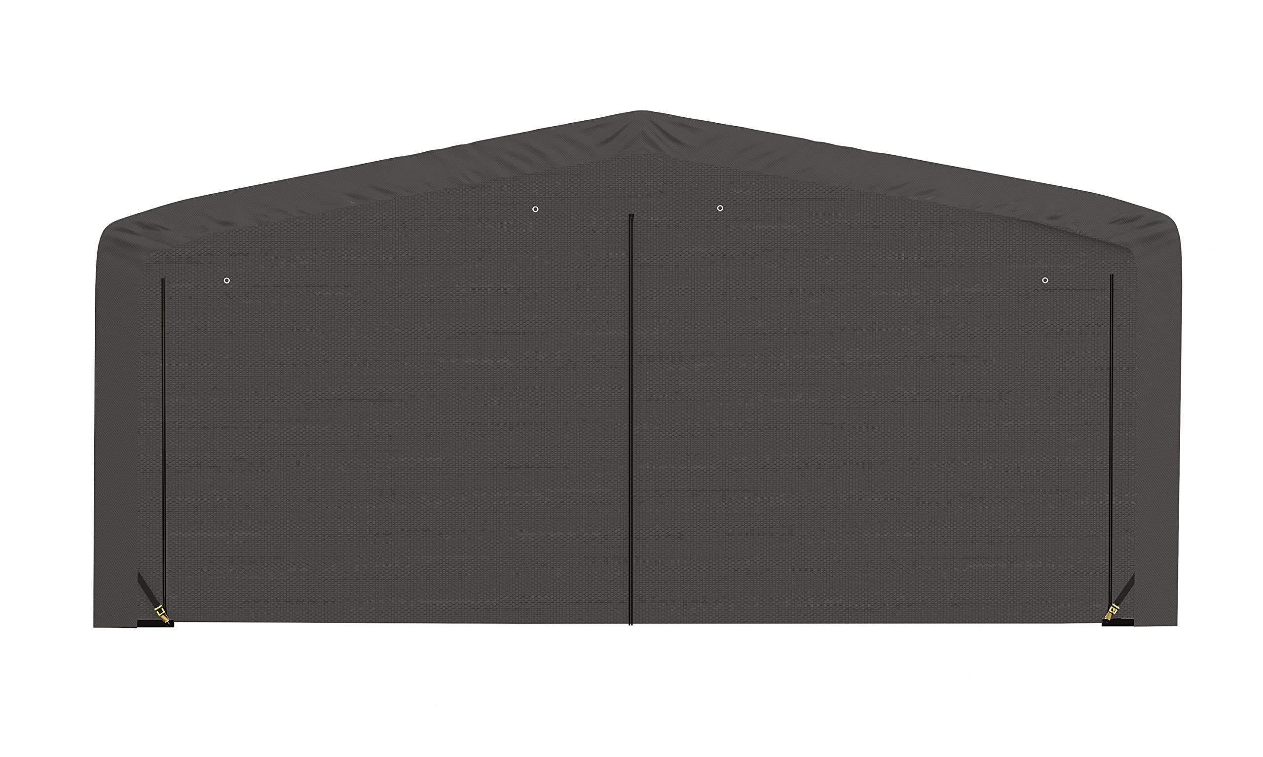 ShelterLogic ShelterTube Garage & Storage Shelter, 20' x 23' x 10' Heavy-Duty Steel Frame Wind and Snow-Load Rated Enclosure, Gray - Image 9
